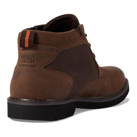 Nunn Bush Mens Denali Chukka Boots US 10 Wide EU 43 Brown Leather Waterproof NIB main image 7